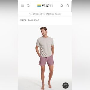 Vuori XL short
